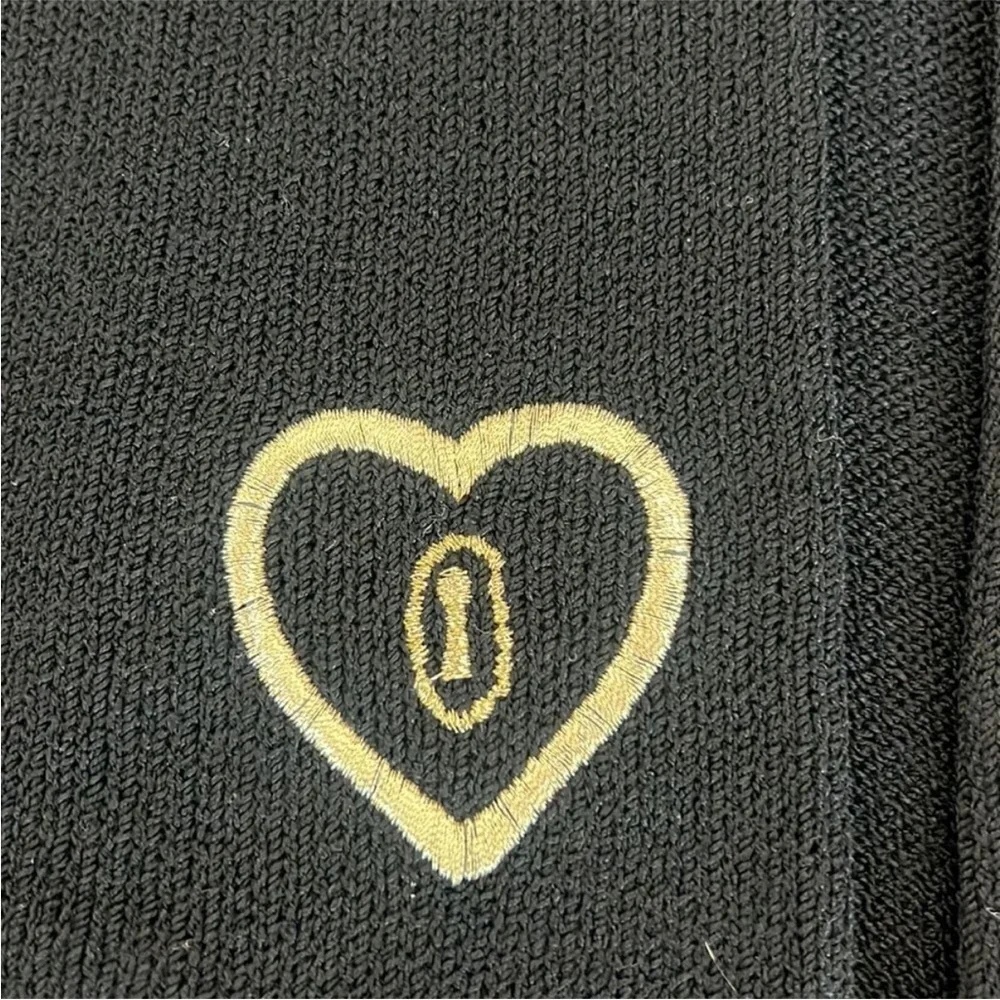 St. John Ladies Black Blazer with Heart and Key Accents - Picture 3 of 7